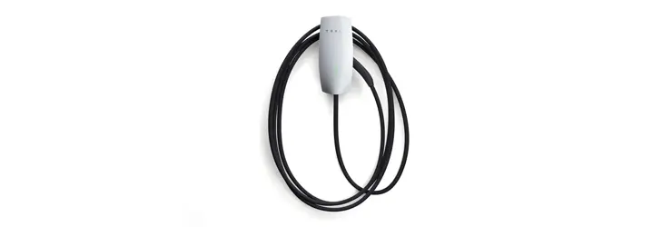 Tesla tethered wall connector EV charger