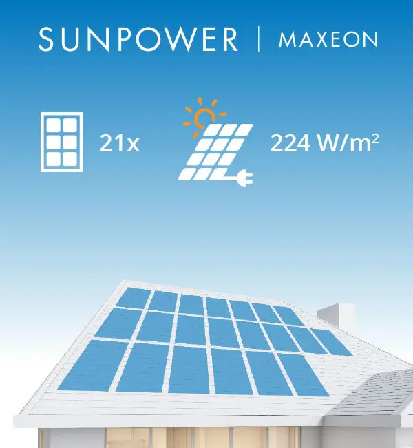 SunPower Maxeon solar panels installed by Forever Green Energy