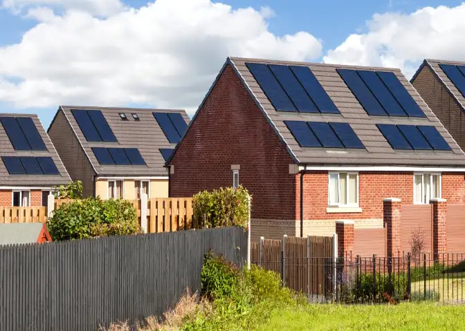 forever green energy home with solar panels